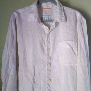 Tommy Bahama Relax men's white linen shirt. Size XL. Perfect condition.